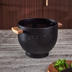 ACACIA LUX Passoire Noir, Naturel