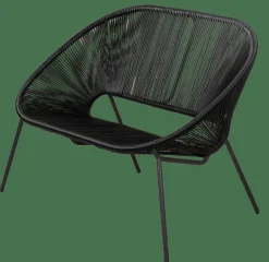 ACAPULCO Banc Lounge Noir