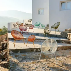 ACAPULCO Chaise Lounge Blanc