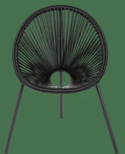 ACAPULCO Chaise Pour Enfants Noir