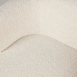 AGNES Plaid Blanc Cassé