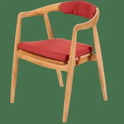 AUGUST Coussin D'assise Rouge