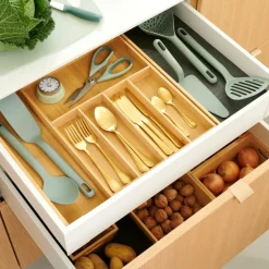 AXELLE Couverts 16 Pièces Doré