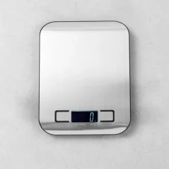 BASIC Balance De Cuisine Digital Métal, Argent