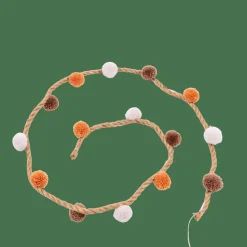 BASIL Guirlande Lumineuse Diverses Couleurs, Blanc, Brun, Terre Cuite