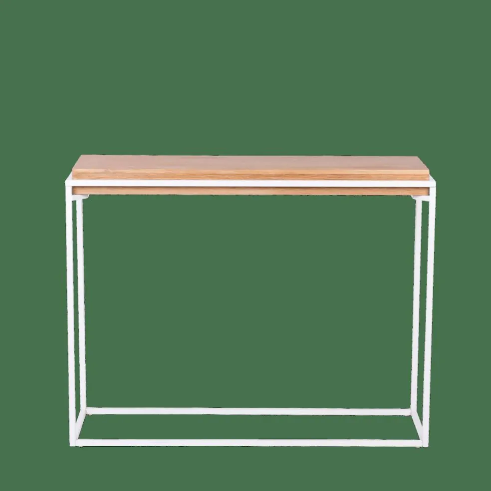 BLOK Table Murale Blanc, Naturel