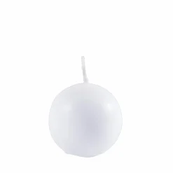 BOLA Bougie Boule Rouge Foncé