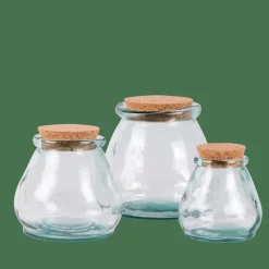 BOLSO Pot à Provisions 1,5 L Transparent