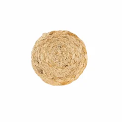 BRAID Rond De Serviette Set De 2 Naturel