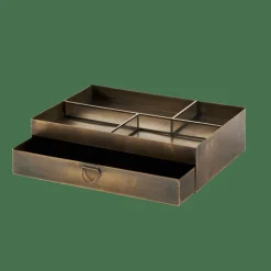 BRASS Organisateur De Bureau Bronze
