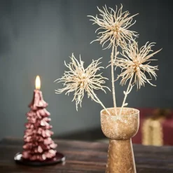 CHRYSANTHEMUM Fleur Artificielle Beige