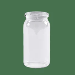 CRYSTAL Pot à Provisions Avec Couvercle Transparent