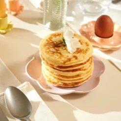 DAHLIA Assiette Mauve Clair