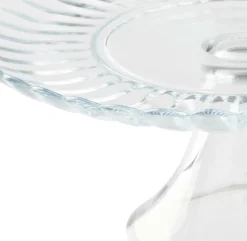 DAHLITA Plat à Gâteau Transparent