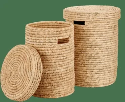 DOEBIE Panier à Linge M Naturel