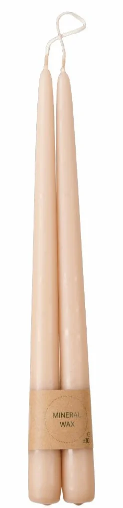 DUO Bougies Dîner Set De 2 Doré