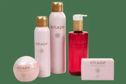 ESCAPE JAPANESE CEREMONY Mousse De Douche En Flacon Rouge