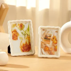 FLOWY Cadre Photo Blanc