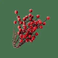 FOAM Baies Décoratives Set De 12 Rouge