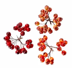 FOAM Citrouilles Déco Set De 12 Rouge