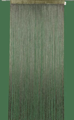 GREEN Rideau à Franges Vert
