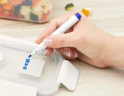 HOMEY CLIP Marqueur Craie Pour Boîte Bleu