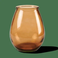 HURRICANE Vase Brun