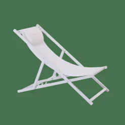 MONTEREY Chaise Pliante Blanc