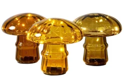 MUSHRO Lampe Déco Brun