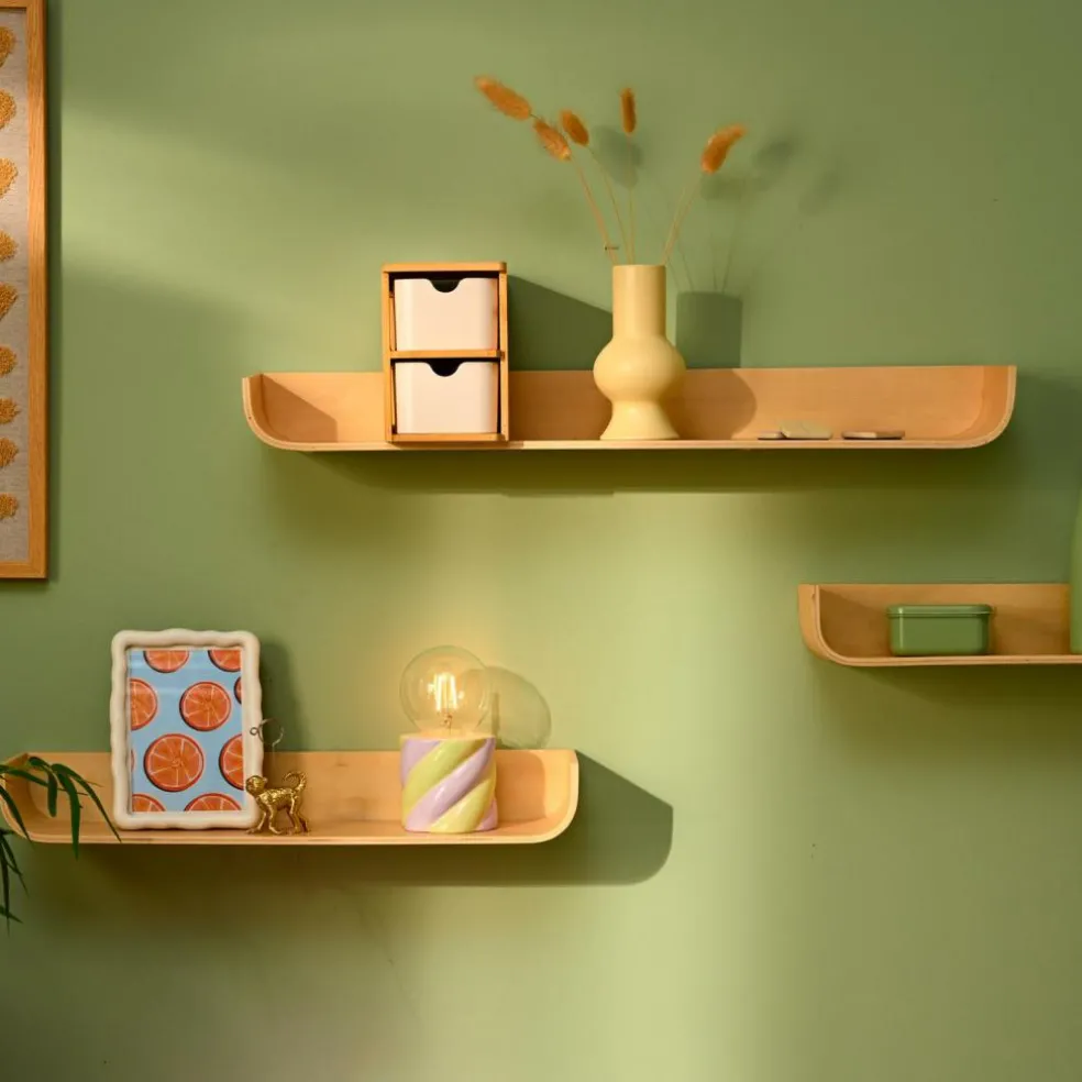 NOMA Étagère à Suspendre S/3 Naturel