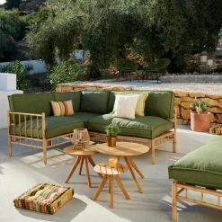 PAULETTA LUXE Coussin Vert