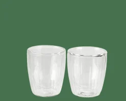 PAUSA Verre Double Paroi Set De 2 12,5 CL Transparent