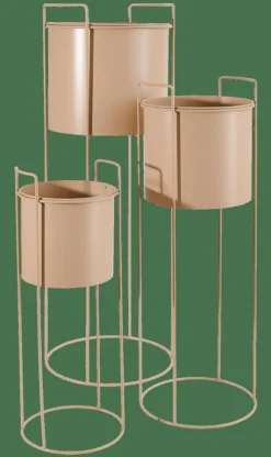 PLUTO Pot De Fleurs Crème