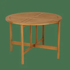 PORTLAND Table Pliante Naturel