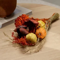 PUMPI Bouquet Fleurs Séchées Diverses Couleurs