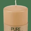 PURE Bougie Cylindrique Beige