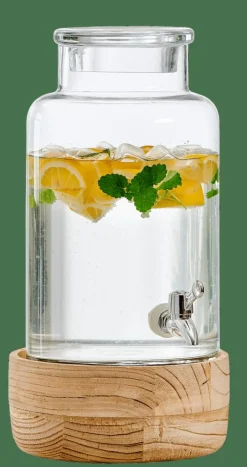 PURI Réservoir à Boisson Avec Robinet 5,5 L Transparent