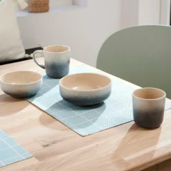 RECYCLE Set De Table Anthracite