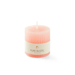 RUSTIC Bougie Côtelée Menthe