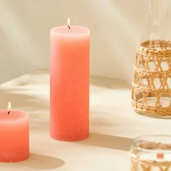 RUSTIC Bougie Ivoire