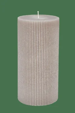 RUSTIC Rib Bougie Gris