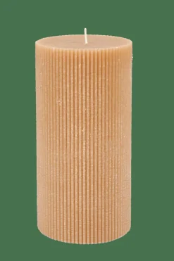 RUSTIC Rib Bougie Ocre
