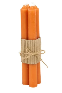 SHORTY Bougies Dîner Orange