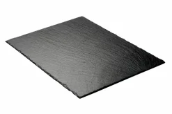SLATE Assiette Noir