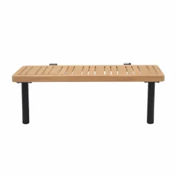 TEAK LUXE Chaise Longue Naturel