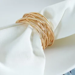 UNI Set De 20 Serviettes Bleu Foncé