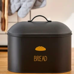 VIRA Boîte à Pain Noir